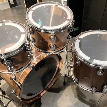 dw Collector's Pure Walnut 4pc Drum Kit [BD22，FT16，TT12&10 / Natural Satin Oil]【限定生産モデル】 画像5