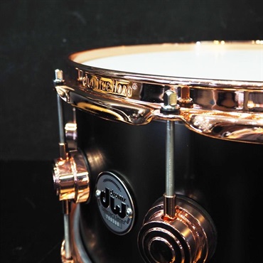 dw DRVD6514SVPBK [Collector's Satin Black Over Brass Snare 14×6.5 / Copper Finish Hardware]【日本初入荷/特注品】 画像7