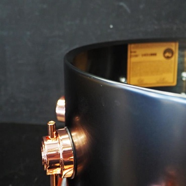 dw DRVD6514SVPBK [Collector's Satin Black Over Brass Snare 14×6.5 / Copper Finish Hardware]【日本初入荷/特注品】 画像10