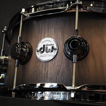 dw DR936514SSN692 [Collector's Pure Walnut 14×6.5 / Natural To Quick Ebony Burst / Black Nickel Finish Hardware]【限定生産モデル】 画像2