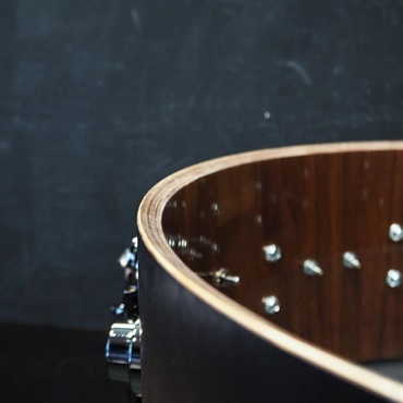 dw DR936514SSN692 [Collector's Pure Walnut 14×6.5 / Natural To Quick Ebony Burst / Black Nickel Finish Hardware]【限定生産モデル】 画像9