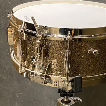 Slingerland Radio King Solid Maple Snare Drum 14×5.5 [Gold Glass/FSLFP5514SMK088] 画像2