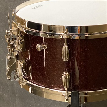 Slingerland Radio King Solid Maple Snare Drum 14×7 [Maroon Glass/FPSLFP0714SMK665] 画像4