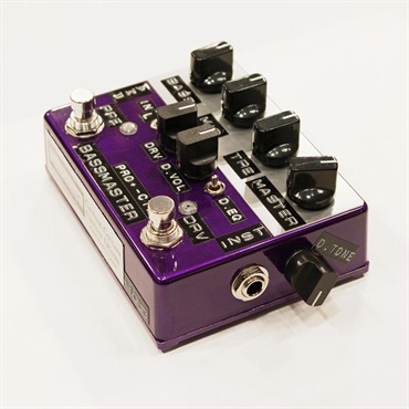 shin’s music Bass Master PRO+ CTM w/In.Atn-Sw & D.EQ-Sw [Purple Flame] 画像1