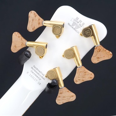 Warwick USED 中古 Custom Shop Thumb Bass NT 5 Solid White High Polish 画像7
