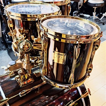 YAMAHA USED 中古 YAMAHA 100TH Limited Centennial Edition Recording Custom Special ''Ciricote''Drum Set　[RCS100CG/22BD.10TT.12TT.13TT.16FT/ファイバーケース付属/Made In Japan] 画像2