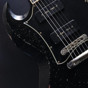 Gibson Limited Run Murphy Lab SG Custom w/Batwing P-90 Heavy Aged (Ebony) #CS 600744 【Gibson SUMMER FAIR】 画像6