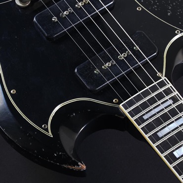 Gibson Limited Run Murphy Lab SG Custom w/Batwing P-90 Heavy Aged (Ebony) #CS 600744 【Gibson SUMMER FAIR】 画像7