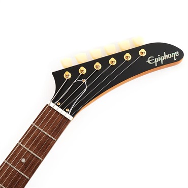 Epiphone Inspired by Gibson Custom Shop 1958 Korina Explorer (Aged Natural/White Pickguard) 【キズ有り特価】 画像6