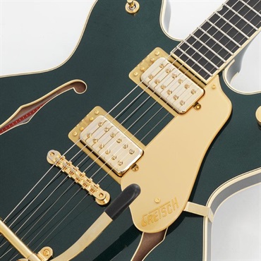 GRETSCH USED 中古 Professional Collection Broadkaster LX Center Block with String-Thru Bigsby and Gold Hardware (Cadillac Green/Ebony) [SN. JT25031090] 画像6