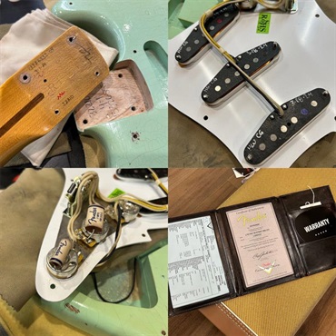 Fender Custom Shop USED 中古 2024 Limited Fat 1954 Stratocaster Relic w/Closet Classic Hardware (Super Faded Aged Surf Green) [SN.LXX0123] フェンダー 画像10