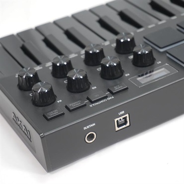 AKAI USED 中古 AKAI MPK mini mk3 Black (アカイ)(MIDIキーボード)(パッド付)(25鍵) 画像4