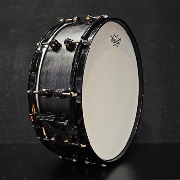 Pearl USED 中古 MCCM1450S/B #1009 Music City Custom -USA Solid Maple Shell Snare Drums 14×5 [Raven Rally] 画像3