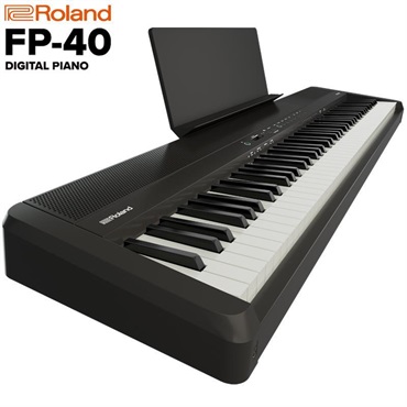 Roland (予約商品・9月19日発売)FP-40-BKB（ブラック）& 純正・専用スタンド＋純正ダンパーペダルセット Digital Piano 画像2