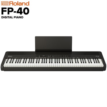 Roland (予約商品・9月19日発売)FP-40-BKB（ブラック）& 純正・専用スタンド&3本ペダルセット Digital Piano 画像1