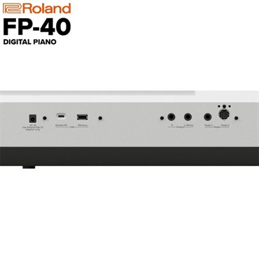Roland (予約商品・9月19日発売)FP-40-WHB（ホワイト）& 純正・専用スタンド＋純正ダンパーペダルセット Digital Piano 画像3