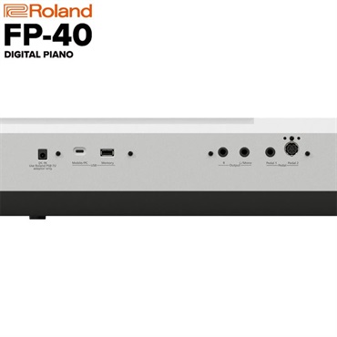 Roland (予約商品・9月19日発売)FP-40-WHB（ホワイト）& 純正・専用スタンド&3本ペダルセット Digital Piano 画像3