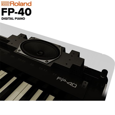 Roland (予約商品・9月19日発売)FP-40-WHB（ホワイト）& 純正・専用スタンド&3本ペダルセット Digital Piano 画像5