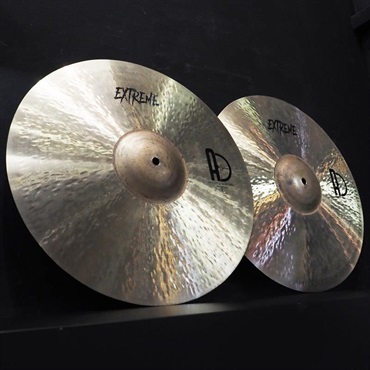 AGEAN USED 中古品 Extreme Series Rock HiHat 16 Pair [Top:1214g/Bottom:1394g] 画像2