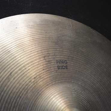 Zildjian VINTAGE 70s A Zildjian Ping Ride 20 [2762g] 画像3