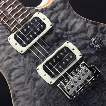 P.R.S. Ikebe Exclusive SE CE 24 Quilt (Charcoal w/White Doghair back) #CTI H092186【2025年生産品】 画像3