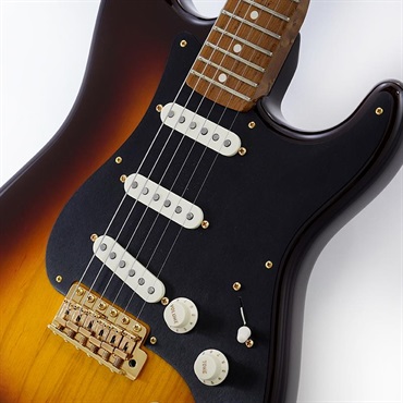 Fender Custom Shop 【現地選定品】 American Custom Stratocaster NOS 1-Piece Roasted 2A Birdseye Maple Neck Fingerboard (2-Color Sunburst) 画像3