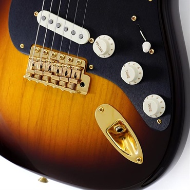 Fender Custom Shop 【現地選定品】 American Custom Stratocaster NOS 1-Piece Roasted 2A Birdseye Maple Neck Fingerboard (2-Color Sunburst) 画像4
