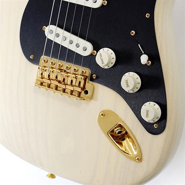 Fender Custom Shop 【現地選定品】 American Custom Stratocaster NOS 2A Roasted Birdseye Maple 3A Rosewood Fingerboard (Vintage Blonde) 画像4