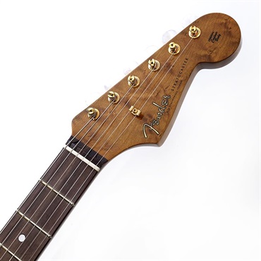 Fender Custom Shop 【現地選定品】 American Custom Stratocaster NOS 2A Roasted Birdseye Maple 3A Rosewood Fingerboard (Vintage Blonde) 画像8