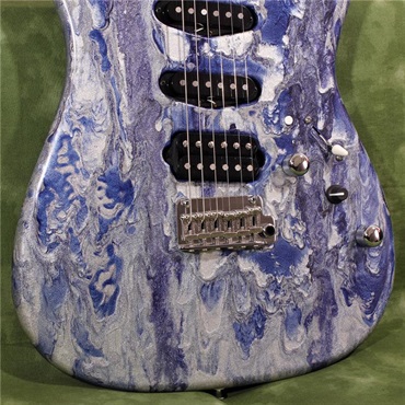 JAMES TYLER USED 中古 Studio Elite HD Rear Rout Royal Blue Shmear Semi-Gloss Finish Ash Body/Maple Fingerboard SN.20087 画像7