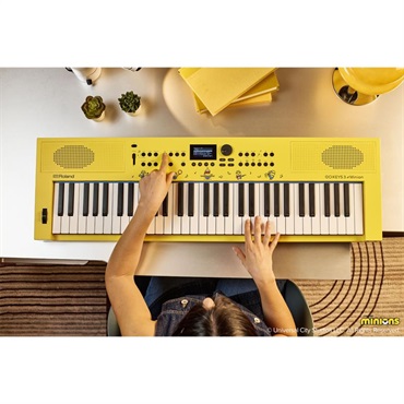 Roland (限定生産モデル)(数量限定・オリジナルミニトートバッグ付き)GO:KEYS 3 Minion 専用譜面立て(MRGKS3/5)セット (GOKEYS3-MI) (ゴーキーズ 3 ミニオン) 画像7