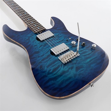 JAMES TYLER USED 中古 JAPAN Studio Elite HD Quilt Maple Top/White Limba/Rosewood/(Transparent Blue Burst)[SN. J25022] 画像6