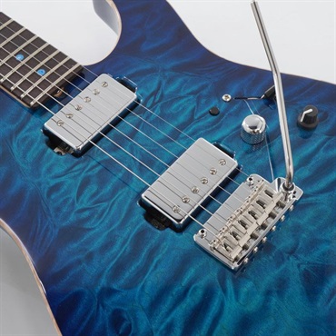 JAMES TYLER USED 中古 JAPAN Studio Elite HD Quilt Maple Top/White Limba/Rosewood/(Transparent Blue Burst)[SN. J25022] 画像8