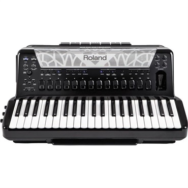 Roland 【秋のSUPER SALE】FR-8X BK & 純正オープンエアーヘッドホンセット ローランド ピアノ式 Vアコーディオン 41鍵盤 120ベース 電子アコーディオン 大型 ブラック 画像2