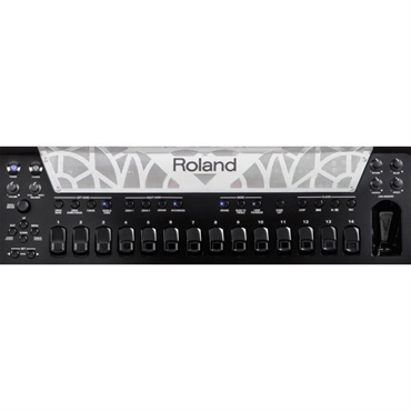 Roland 【秋のSUPER SALE】FR-8X BK & 純正オープンエアーヘッドホンセット ローランド ピアノ式 Vアコーディオン 41鍵盤 120ベース 電子アコーディオン 大型 ブラック 画像8