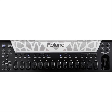 Roland 【秋のSUPER SALE】FR-8XB BK & 純正オープンエアーヘッドホンセット ローランド ボタン式 Vアコーディオン V-Accordion 92 ボタン 120ベース 電子 クロマチックアコーディオン 大型 ブラック 画像6