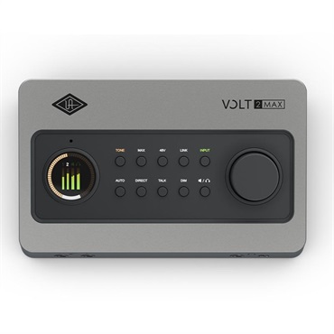 Universal Audio [予約商品・10月23日発売] Volt2 Max - ユニバーサルオーディオ オーディオインターフェイス USB typeC搭載 10in 4out DSP内蔵 ループバック搭載 デジタル制御プリアンプ コンプレッサー内蔵 32bit 192kHz ADAT搭載 Volt2Max 画像1