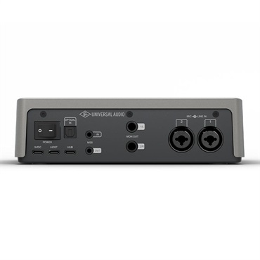 Universal Audio [予約商品・10月23日発売] Volt2 Max - ユニバーサルオーディオ オーディオインターフェイス USB typeC搭載 10in 4out DSP内蔵 ループバック搭載 デジタル制御プリアンプ コンプレッサー内蔵 32bit 192kHz ADAT搭載 Volt2Max 画像3