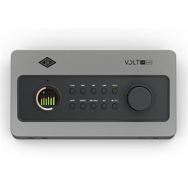 Universal Audio [予約商品・10月23日発売] Volt4P Max - ユニバーサルオーディオ オーディオインターフェイス USB typeC搭載 12in/6out DSP内蔵 ループバック搭載 デジタル制御プリアンプ コンプレッサー内蔵 32bit/192kHz ADAT搭載 Volt4PMax 画像1