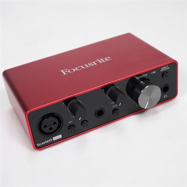 Focusrite USED 中古 Scarlett Solo Studio gen3 (コンデンサーマイク/ヘッドフォン/マイクケーブル付属・スタジオパック)(2in2out・USB-C オーディオインターフェイス)(フォーカスライト)(スカーレット) 画像1