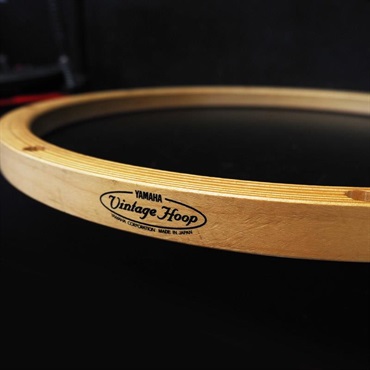 YAMAHA USED 中古品 VH1408S [Vintage Hoop/スネアドラム用　14''/8Hole /フロアタム対応化加工あり][Made In Japan] 画像4