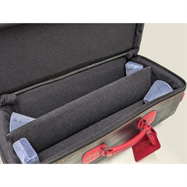 GARD BAGS ガードバッグス / エリート シリーズ 4-ECLK-P トランペット用 ダブル ケース / ブラック レザー・ピンク レザー トリム 画像3