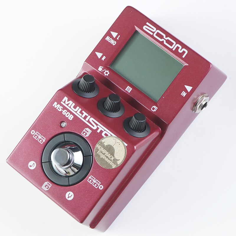 買取実績】ZOOM MULTI STOMP MS-60B Humpback Engineering Mod. Ver.2 |  楽器の買取ならイケベリユース