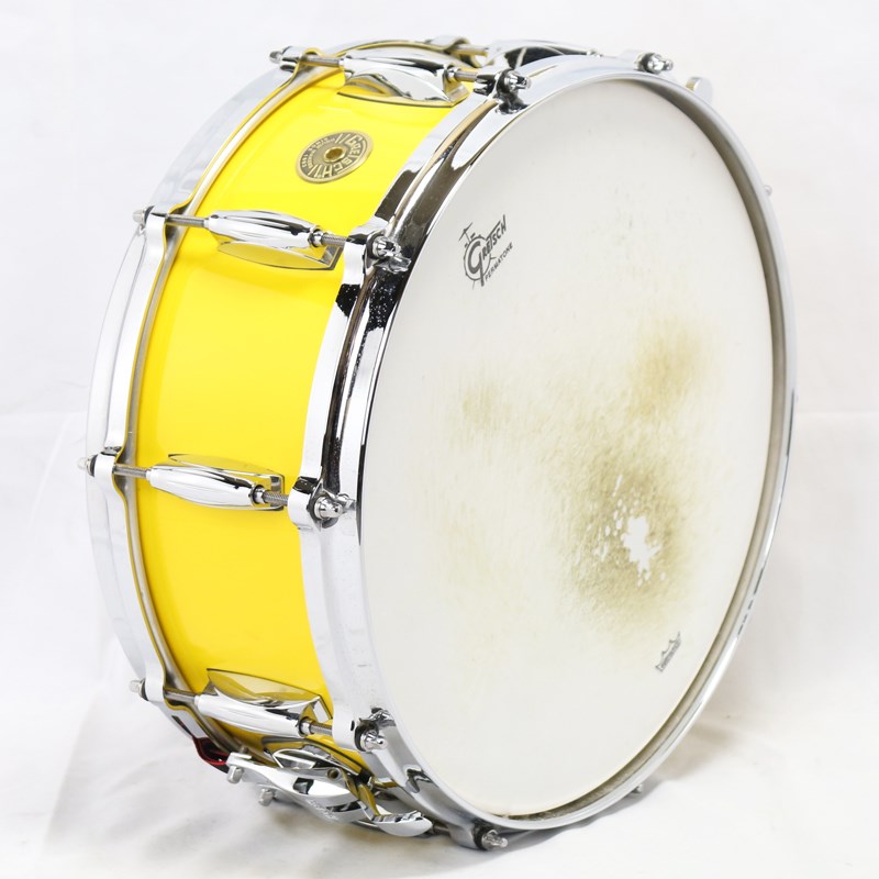 買取実績】GRETSCH GR-55141S 14×5.5 USA Custom Series /SOLID YELLOW LACQUER |  楽器の買取ならイケベリユース