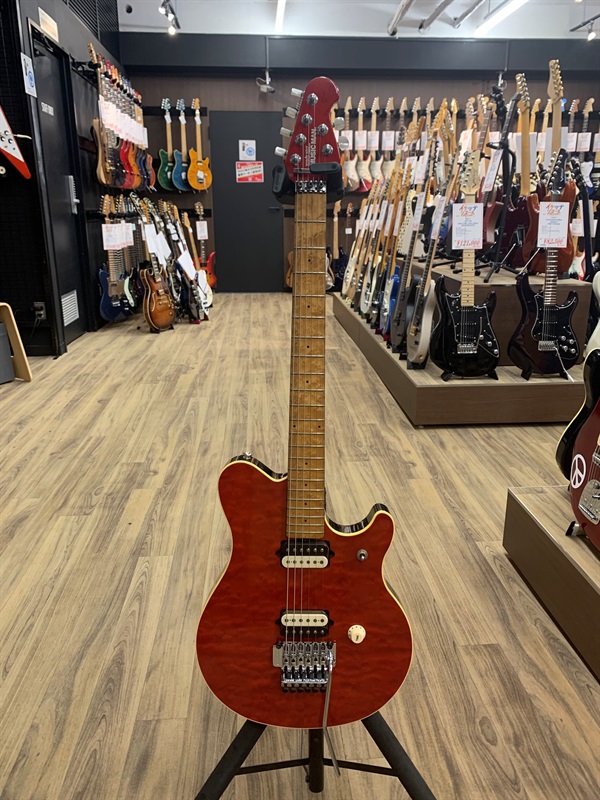 買取実績】MUSICMAN AXIS EX Translucent Red | 楽器の買取ならイケベリユース