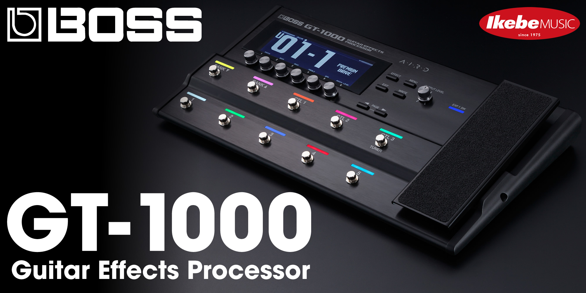 BOSS GT-1000|Guitar Effects Processor