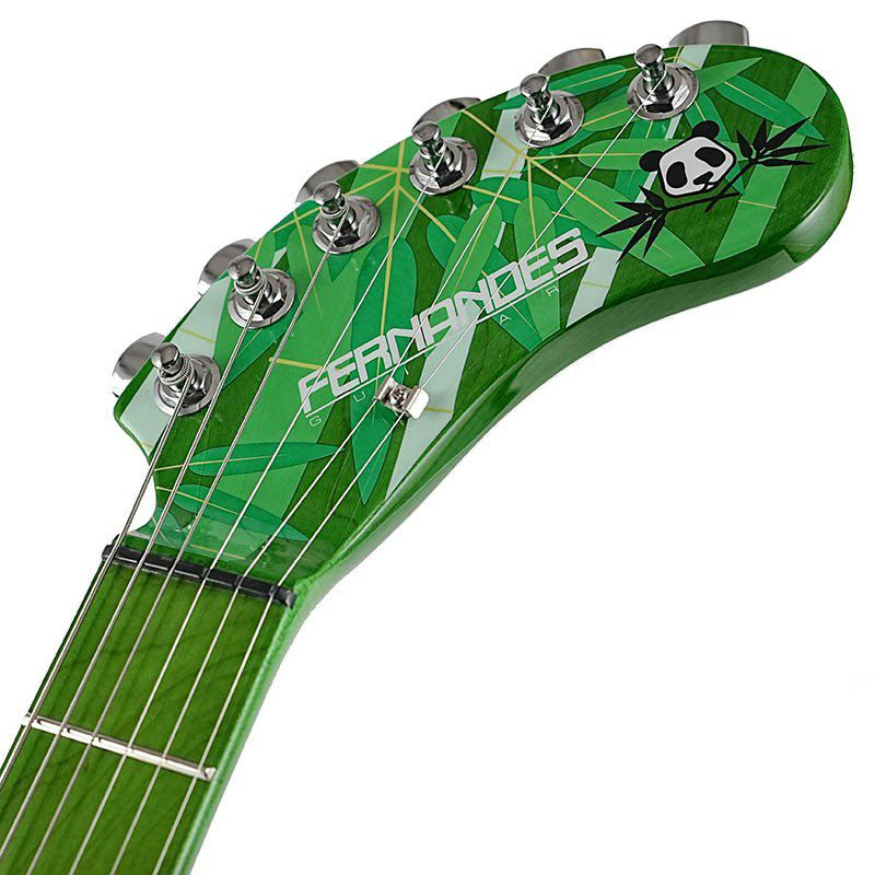 FERNANDES ミニエレキギター ZO-3 green ソフトケース付